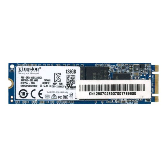 KINGSTON 128GB TLC SATA III M.2 RBU-SNS8180DS3/128GJ