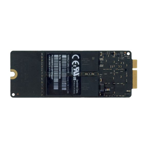 APPLE 655-1799A 128GB mSATA M.2 SD5SL2-128G-1205E