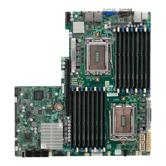 SUPERMICRO H8DGU-F REV:2.01 2x G34 16x DDR3 2x GbE