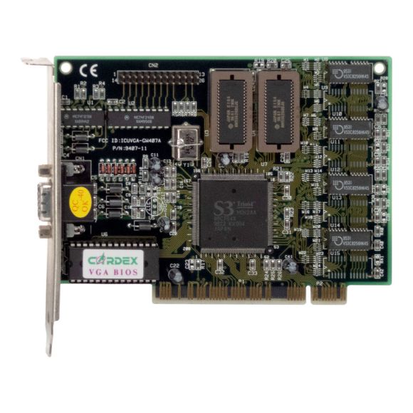 CARDEX S3 TRIO64 2MB 9407-11 ICUVGA-GW407A PCI D-SUB