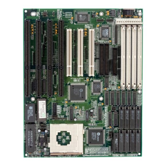 ECS UM8810P-AIO REV:1.1 SOCKET 3 FPM DRAM PCI ISA BABY AT