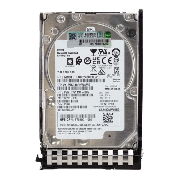 HP EG002400JXLWC 2.4TB 10K SAS P51134-002 879300-001 ST2400MM0159