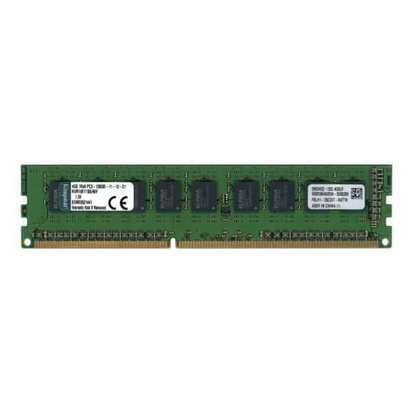 KINGSTON KVR16E11S8/4EF 4GB DDR3 1600MHz ECC UNBUFFERED