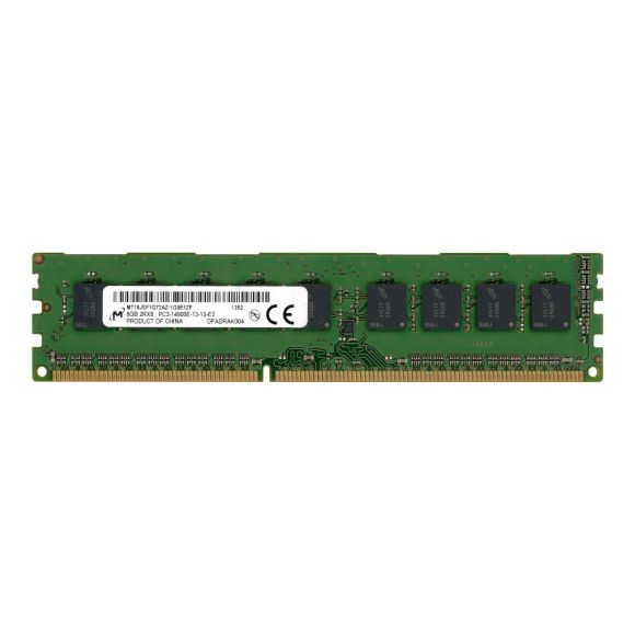 MICRON MT18JSF1G72AZ-1G9E1ZF 8GB DDR3 1866MHz ECC UNBUFFERED