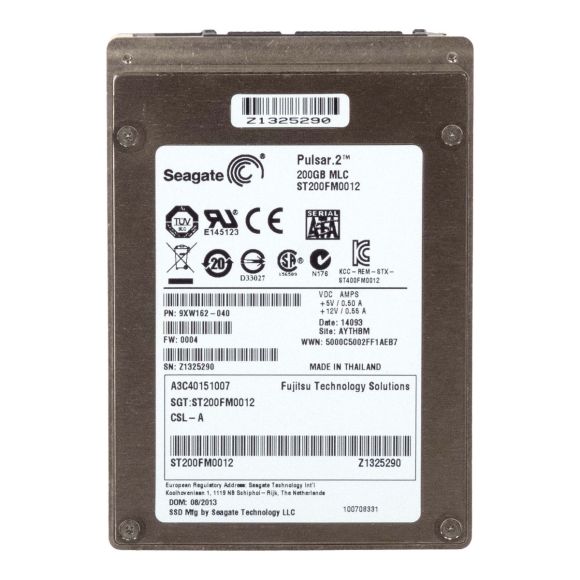 FUJITSU A3C40151007 200GB MLC ST200FM0012 SSD SATA