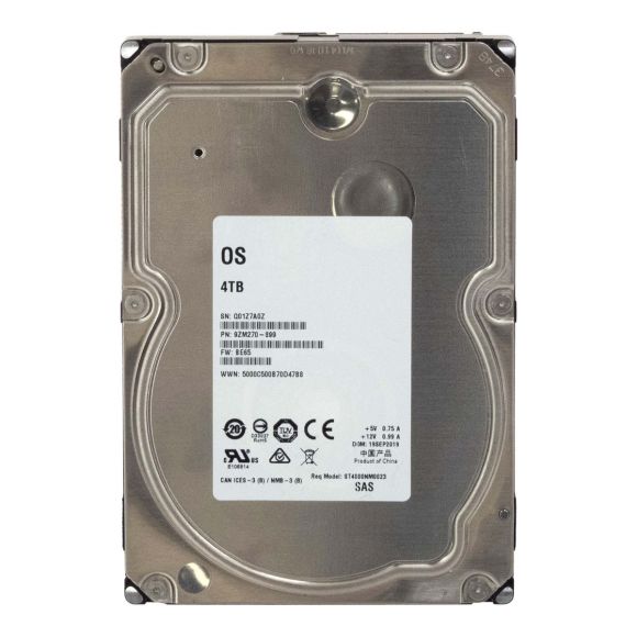 OS 9ZM270-899 4TB SAS 6Gb/s 7.2K RPM SEAGATE