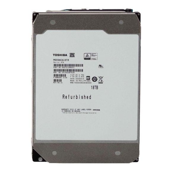 TOSHIBA MG09 18TB 7.2K 512MB SATA III 3.5'' MD09ACA18TR