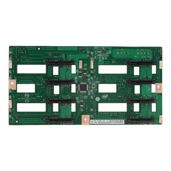 INTEL G15584-301 DAS6CTH14C0 REV:C 8x 3.5'' LFF HDD SAS SATA BACKPLANE P4000