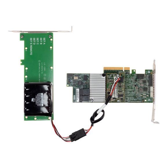 LSI MegaRAID 9361-8i 03-25420-11A SAS/SATA RAID PCIe + BBU L1-25376-01