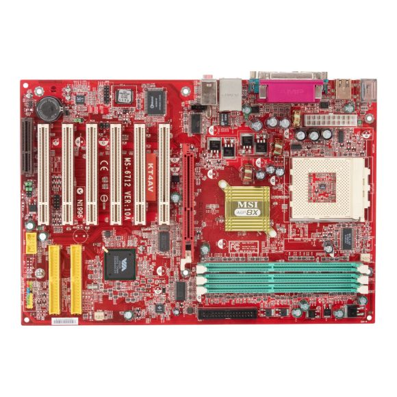 MSI KT4AV  MS-6712 VER:10A s462 3x DDR AGP 6xPCI