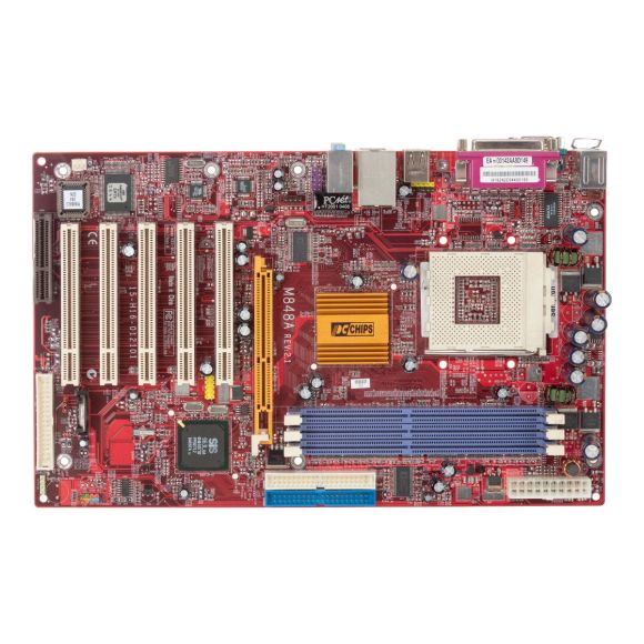 PC CHIPS M848A v2.1 SOCKET 462 3x DDR AGP 5x PCI