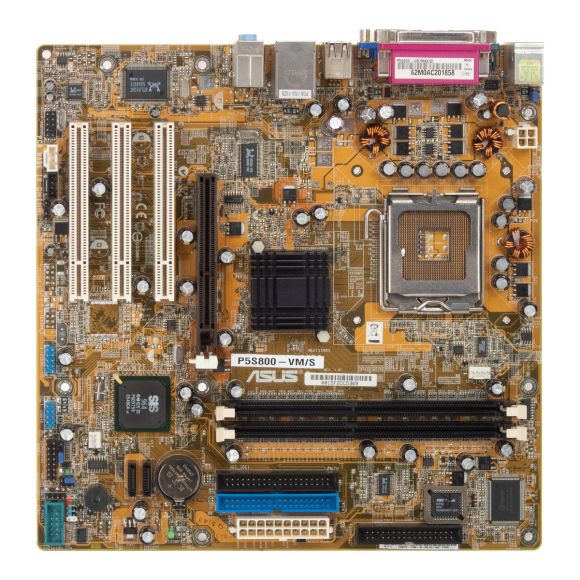 ASUS P5S800-VM/S SOCKET 775 DDR PCI AGP mATX