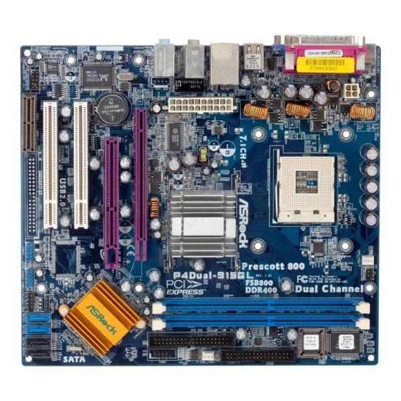 ASROCK P4Dual-915GL SOCKET 478 DDR AGI PCI AMR mATX