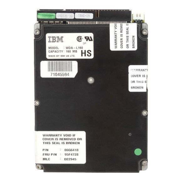 IBM 06G6418 95F4728 160MB 3.6K ATA 3.5'' WDA-L160