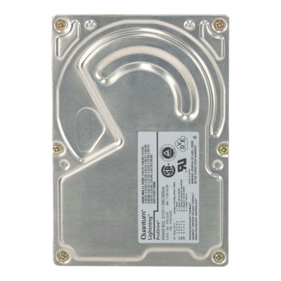 QUANTUM LIGHTNING 541MB 4.5K SCSI 50-PIN 3.5'' LT54S011