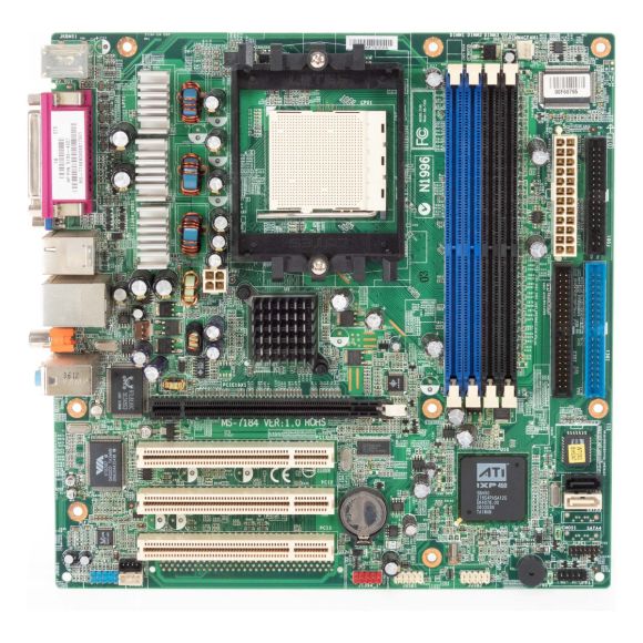 HP 5188-4307 SOCKET 939 DDR PCIe PCI MS-7184 VER:1.0