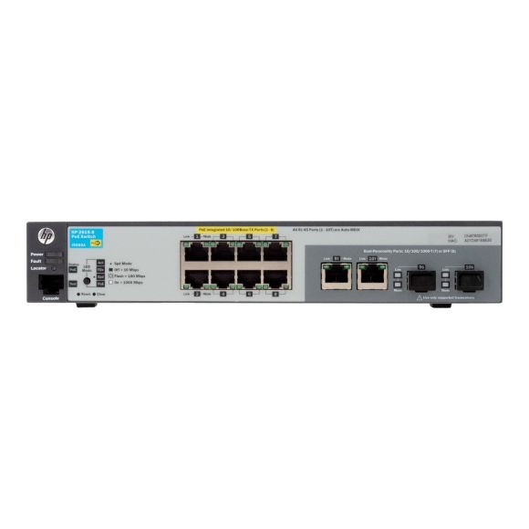 HP 2615-8 PoE 8x10/100Mb 2x1G 2xSFP SWITCH J9565A