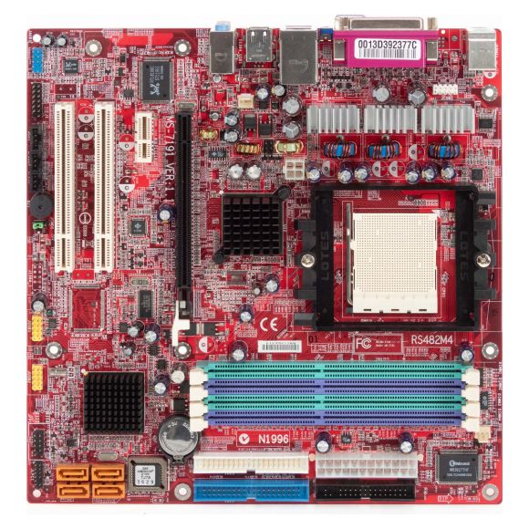 MSI MS-7191 VER:1.1 RS482M4 SOCKET 939 DDR PCIe PCI mATX