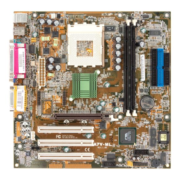 ASUS A7V-ML SOCKET A (462) SDRAM AGP PCI mATX