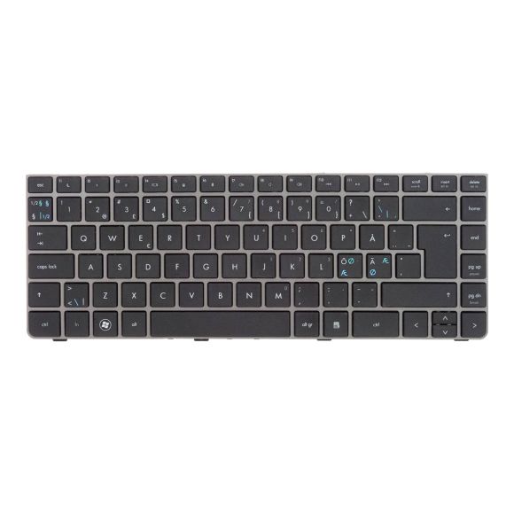 HP 646365-DH1 638178-DH1 NORDIC KEYBOARD QWERTY PROBOOK 4330S/4331S/4430S/4431S