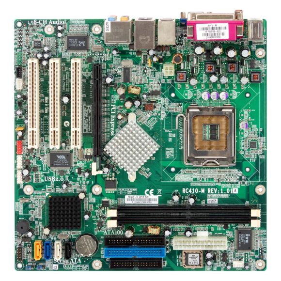 HP 5188-4372 LGA775 DDR2 PCIe PCI mATX RC410-M