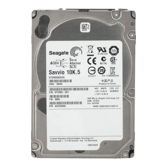 SEAGATE SAVVIO 10K.5 900GB 10K 64MB SAS-2 2.5'' ST9900805SS