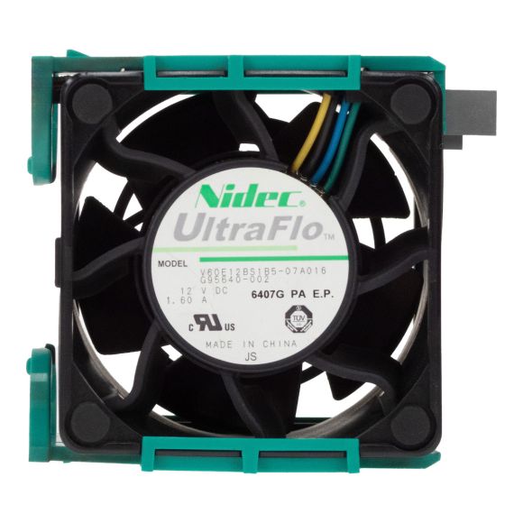 NIDEC ULTRAFLO V60E12BS1B5-07A016 G95640-002 6-PIN 12V 1.6A 60x60x38mm + FRAME