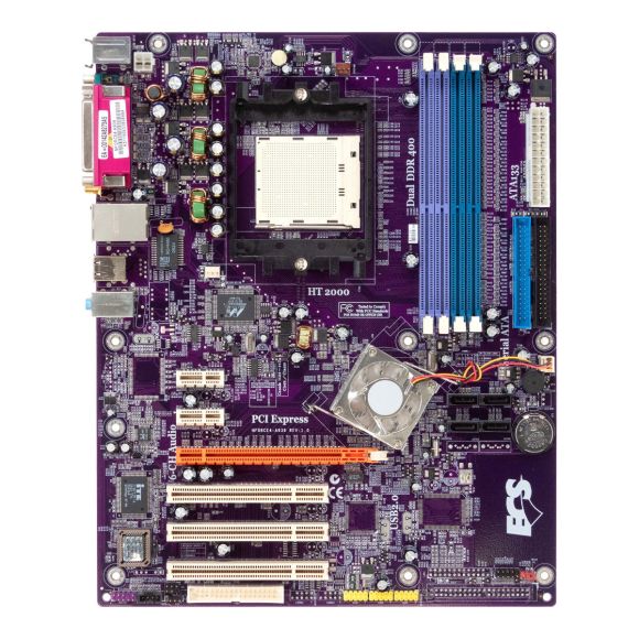 ECS NFORCE4-A939 REV:1.0 SOCKET 939 DDR PCIe PCI ATX