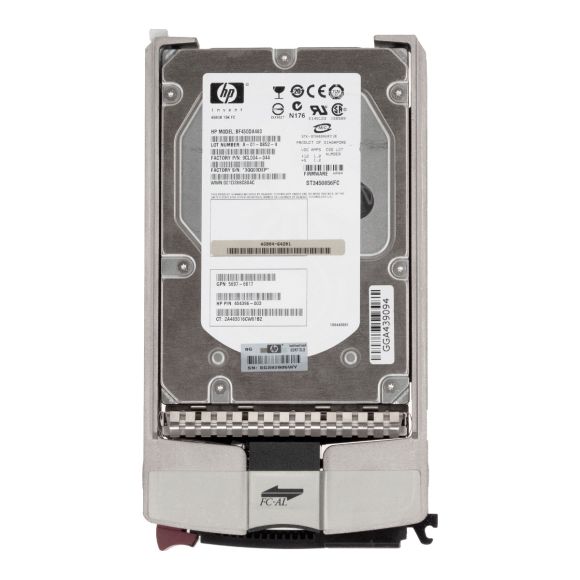 HP 404396-003 450GB 15K 8MB FC 4Gbps 3.5'' BF450DA483