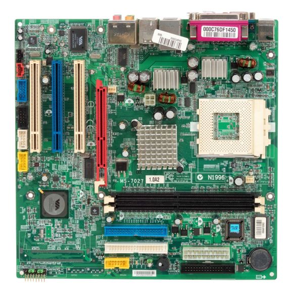 MSI MS-7027 VER:1.0A2 SOCKET 462 DDR AGP PCI ATX