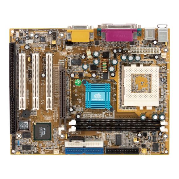 CHAINTECH 6VIA5T-C100A SOCKET 370 SDRAM AGP PCI ISA mATX