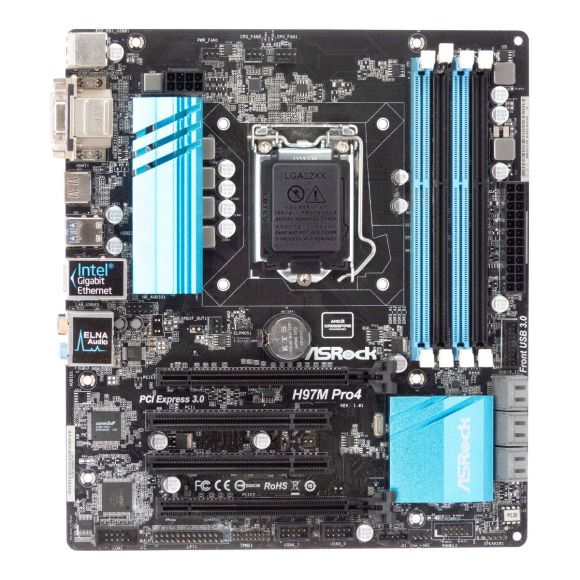 ASROCK H97M PRO4 SOCKET 1150 DDR3 PCIe PCI mATX