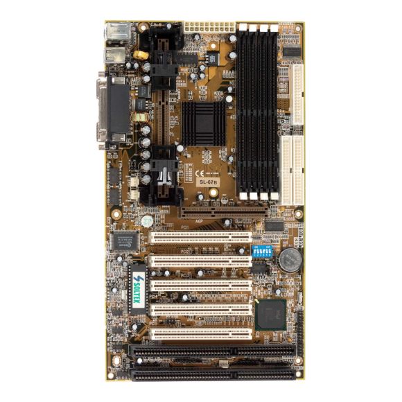 SOLTEK SL-67B SLOT 1 SDRAM AGP PCI ISA ATX