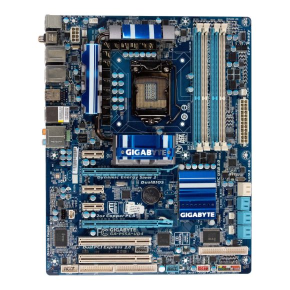 GIGABYTE GA-P55A-UD4 SOCKET LGA1156 DDR3 PCIe PCI ATX