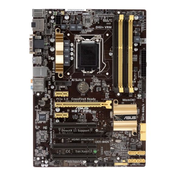 ASUS H87-PRO SOCKET LGA1150 DDR3 PCIe PCI ATX