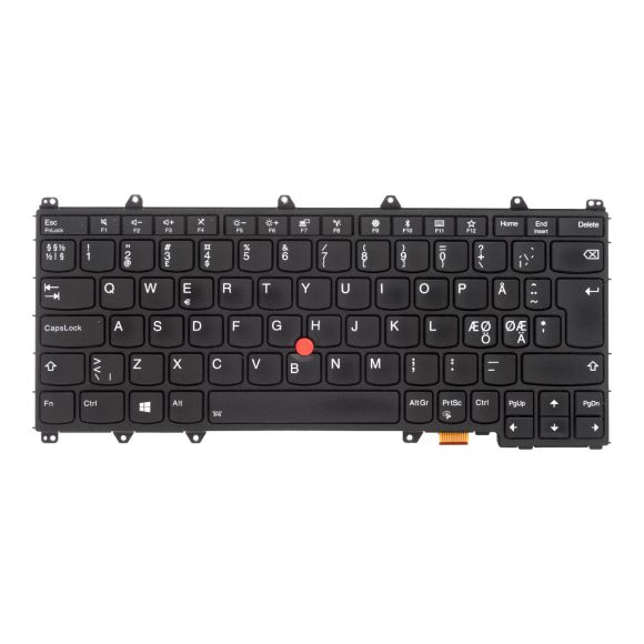 LENOVO 01HW654 SN20P38665 NORDIC KEYBOARD QWERTY YOGA X380