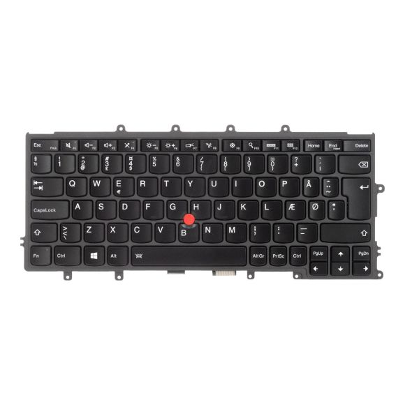 LENOVO 04X0224 0C44029 DANISH KEYBOARD QWERTY BACKLIT THINKPAD X240/X250/X260