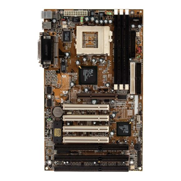 MSI MS5169 VER: 4.0 SOCKET 7 SDRAM AGP PCI ISA ATX