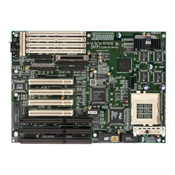ADVANCED 54TPI 657-101X-X01 SOCKET 7 SIMM PCI ISA BABY AT