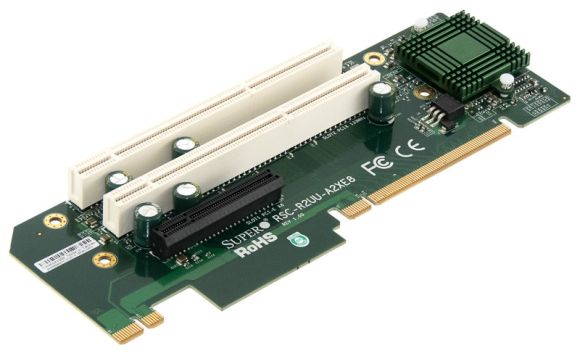 SUPERMICRO RSC-R2UU-A2XE8 RISER CARD 2x PCI-X 1x PCI-E 