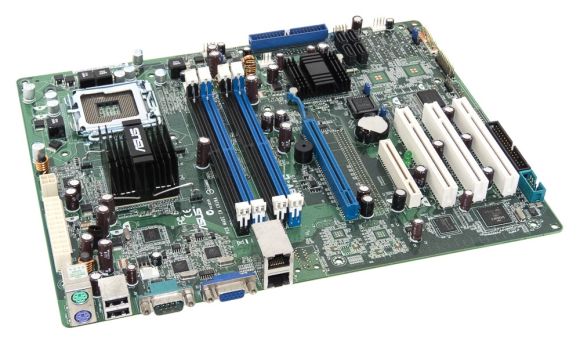 ASUS P5BV-C s775 DDR2 PCI PCIe 2xRJ-45
