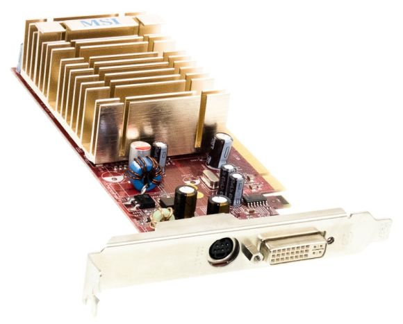 MSI RX1550-TD128EH RADEON 128 MB GRAPHICS CARD DVI PCIe 
