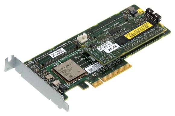 HP 405831-001 SMART ARRAY P400 SAS PCI-E LP 256MB CACHE