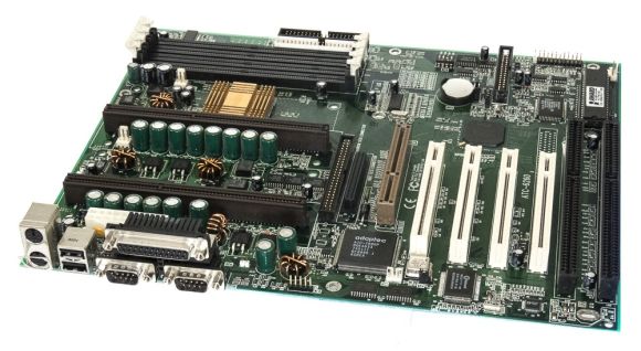 PŁYTA A-TREND ATC-6260 2x SLOT1 SDRAM PCI SCSI ISA