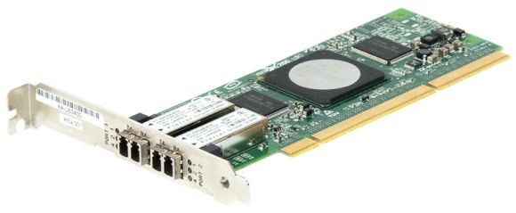 QLOGIC AA-U53400 4GBPS DUAL FIBRE CHANNEL ADAPTER PCI-X