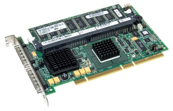 DELL 0NK025 PERC4/DC DUAL U320 SCSI 128MB PCIX BATTERY