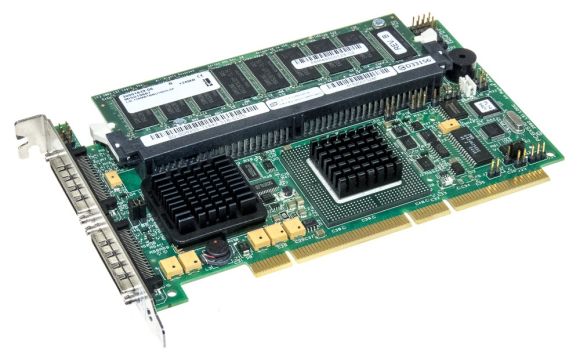 DELL 0D9205 PERC4/DC DUAL U320 SCSI 128MB PCIX BATTERY