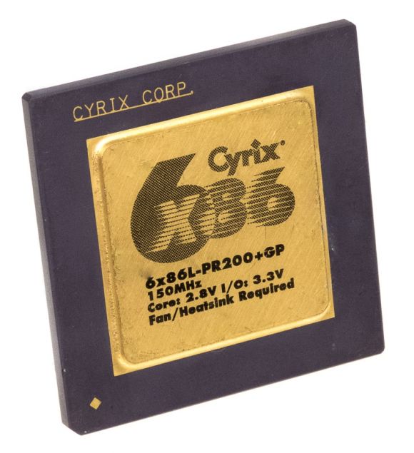 CPU CYRIX 6x86L-PR200+GP 150 MHz s.SPGA296 L1 CACHE 16 KB