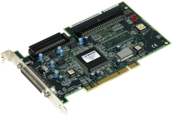 ADAPTEC AHA-2940UW/SNI CONTROLLER SCSI 68-PIN 50-PIN PCI