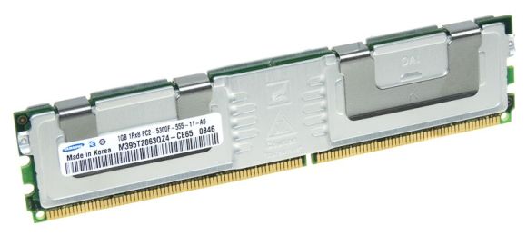 SAMSUNG M395T2863QZ4-CE65 1GB 667MHz DDR2 FBD 1Rx8 ECC 